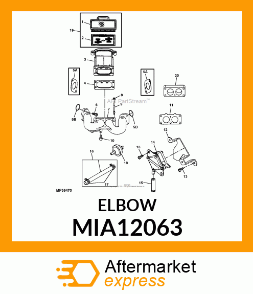 ELBOW MIA12063