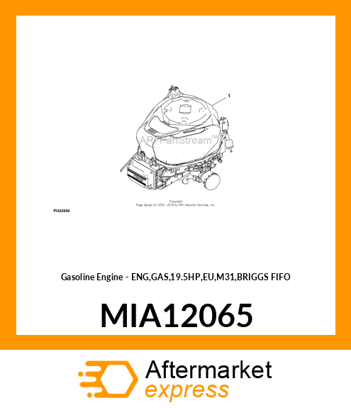 Gasoline Engine MIA12065