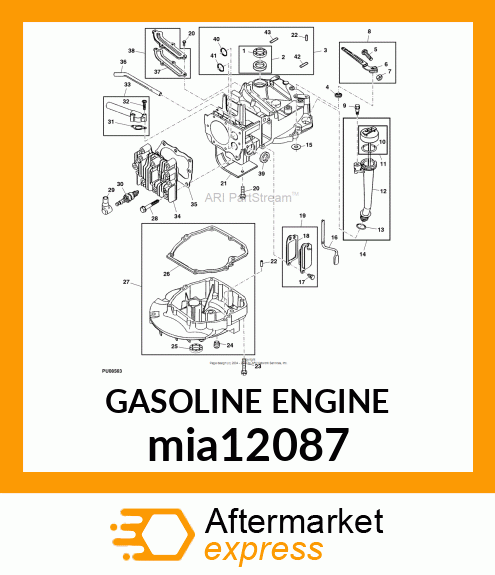 GASOLINE ENGINE mia12087