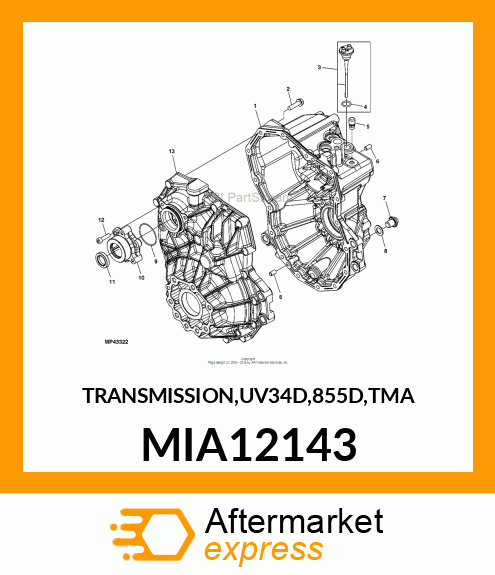 Transmission MIA12143