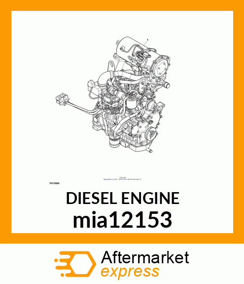 DIESEL ENGINE mia12153