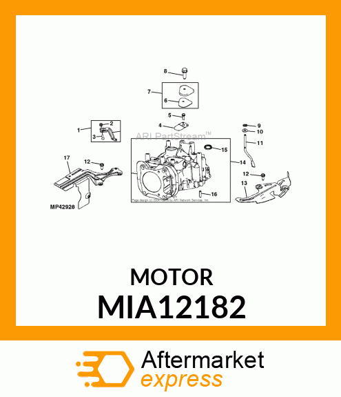 GASOLINE ENGINE MIA12182