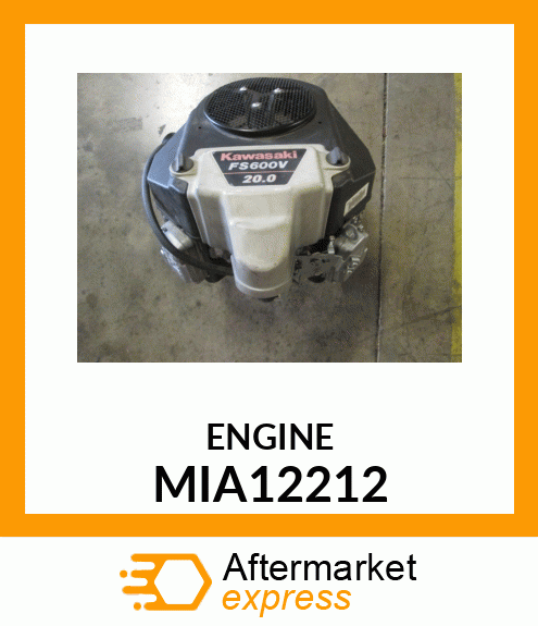 GASOLINE ENGINE, KAWASAKI FS600V MIA12212