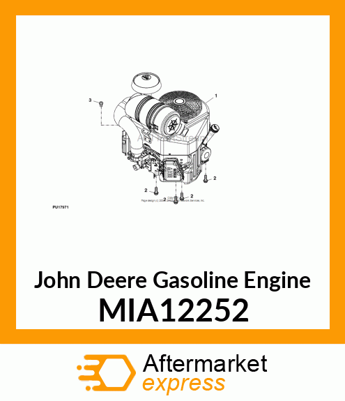 GASOLINE ENGINE, ENGINE,GAS,FX730V MIA12252