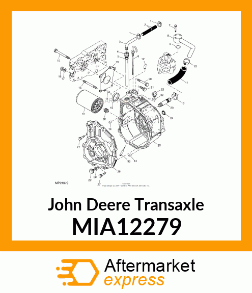 TRANSAXLE, TRANSAXLE ASSY, 4WD, MY2 MIA12279