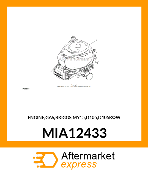 GASOLINE ENGINE MIA12433