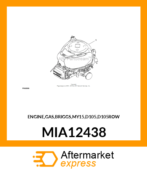 GASOLINE ENGINE MIA12438