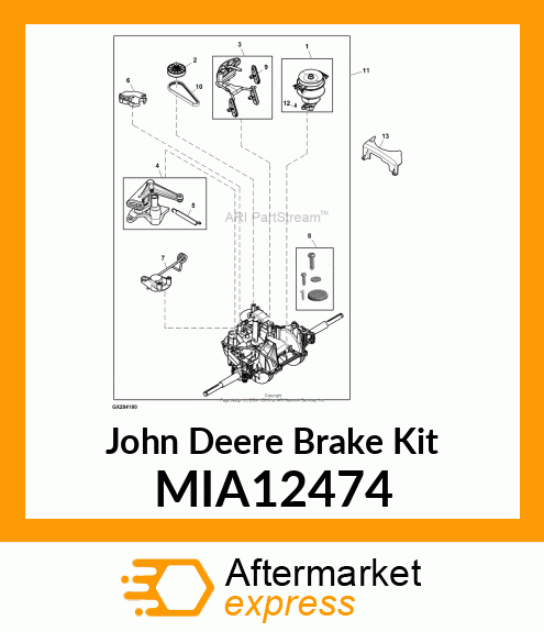 ASSEMBLY, BRAKE KIT MIA12474