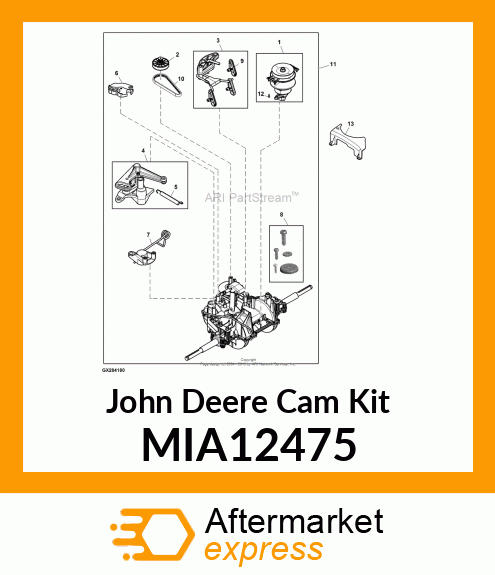 ASSEMBLY, INVERSION CAM KIT MIA12475