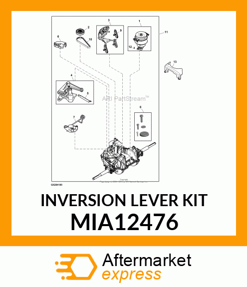 INVERSION LEVER KIT MIA12476