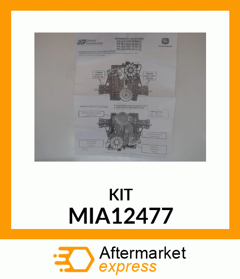 KIT, HARDWARE MIA12477