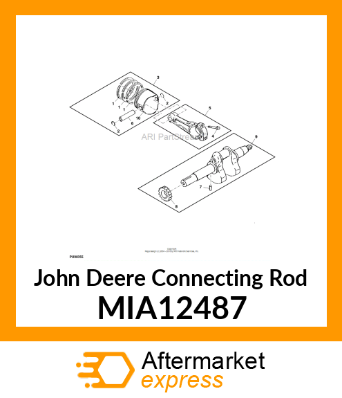 ROD ASSY, CONNECTING MIA12487