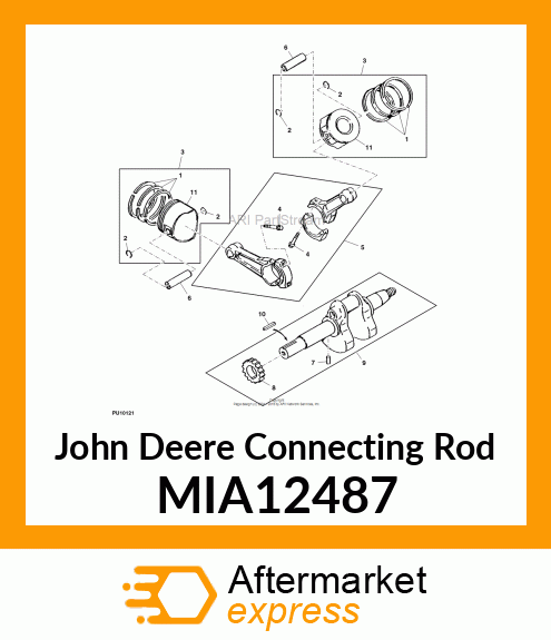 ROD ASSY, CONNECTING MIA12487