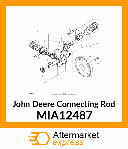 ROD ASSY, CONNECTING MIA12487