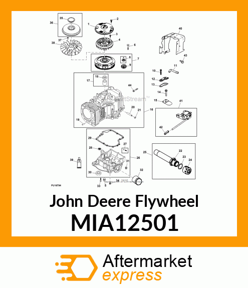 FLYWHEEL, FLYWHEEL MIA12501