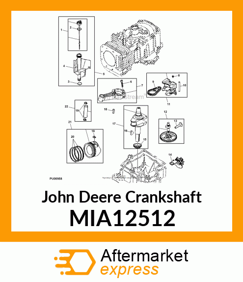 CRANKSHAFT MIA12512