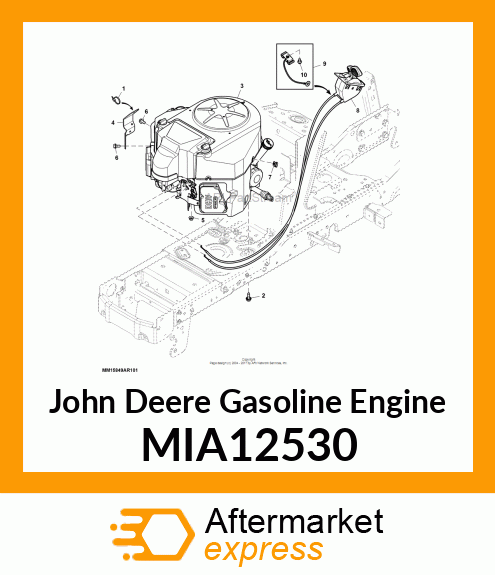 GASOLINE ENGINE, KAWASAKI FS730V MIA12530