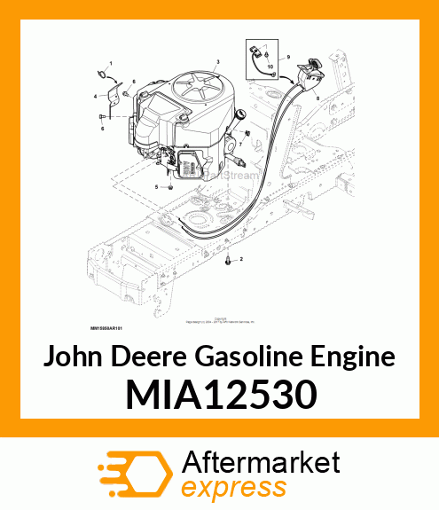 GASOLINE ENGINE, KAWASAKI FS730V MIA12530