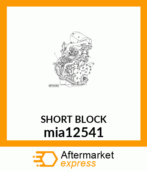 SHORT BLOCK mia12541