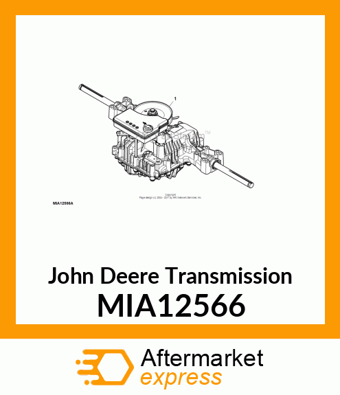 TRANSMISSION, TTC K46BD,MY2016 MIA12566