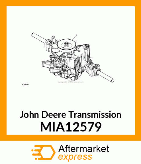 TRANSMISSION, K58M MIA12579