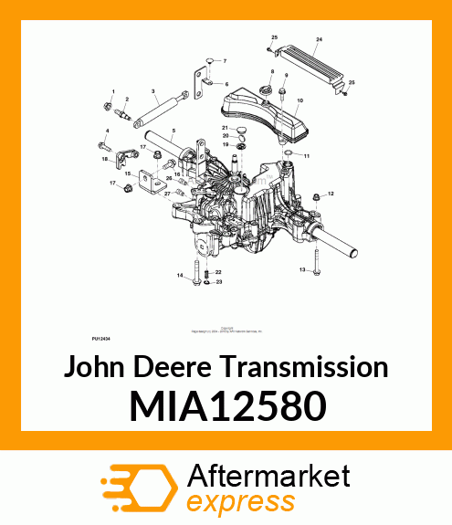 TRANSMISSION, K58H TUFF TORQ TRANSM MIA12580