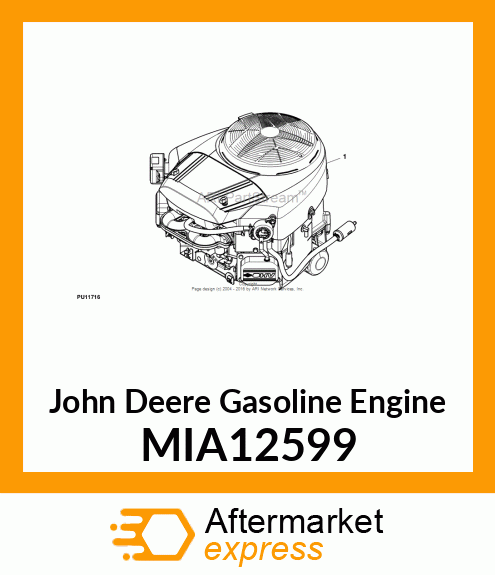 GASOLINE ENGINE, MY15,BRIGGS,Z425 E MIA12599