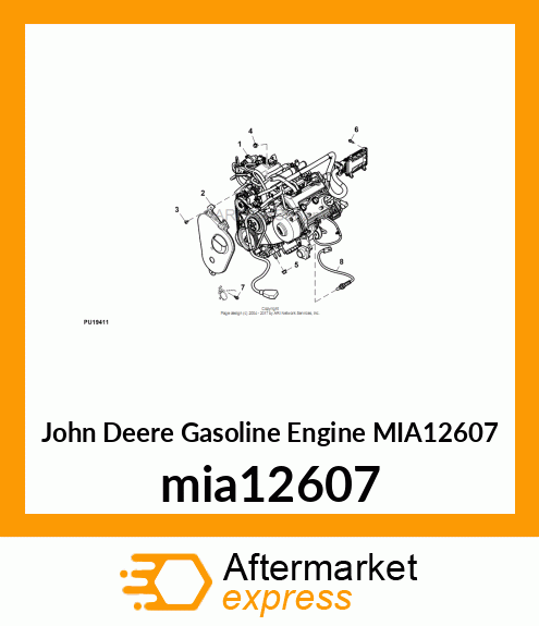 ENGINE KIT, ENGINE KIT, XUV 590I SE mia12607