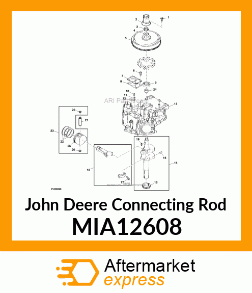 ROD ASSEMBLY, CONNECTING MIA12608