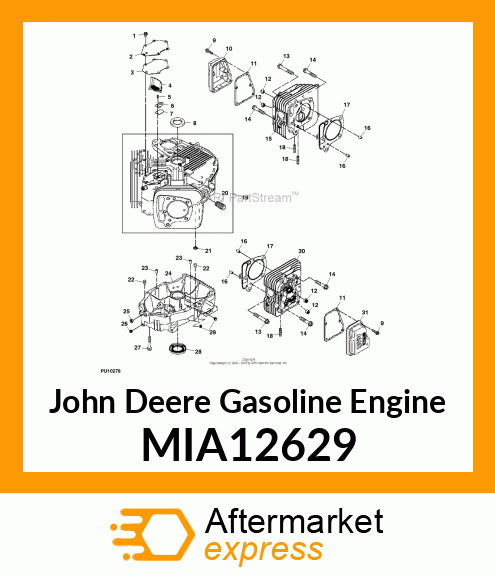 GASOLINE ENGINE, KAWASAKI FX691V MIA12629