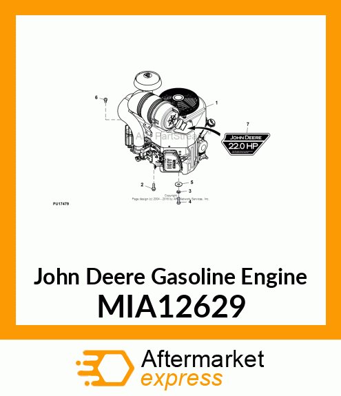 GASOLINE ENGINE, KAWASAKI FX691V MIA12629