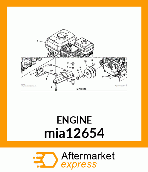 GASOLINE ENGINE mia12654