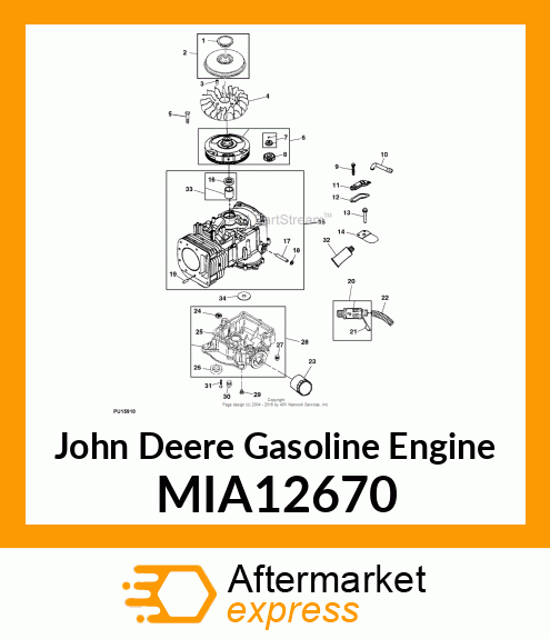 GASOLINE ENGINE MIA12670