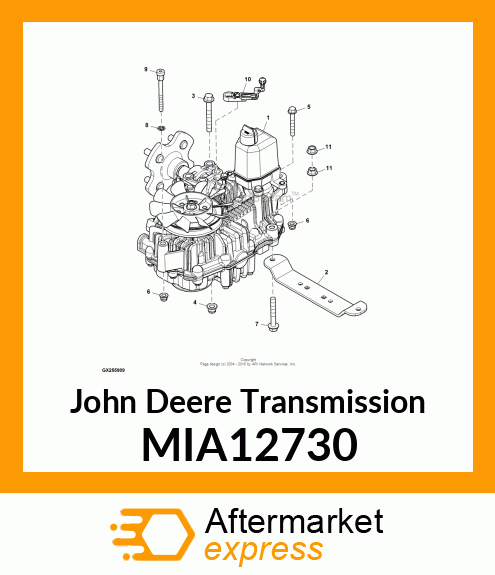 TRANSMISSION, TZT7M LH MY16 MIA12730