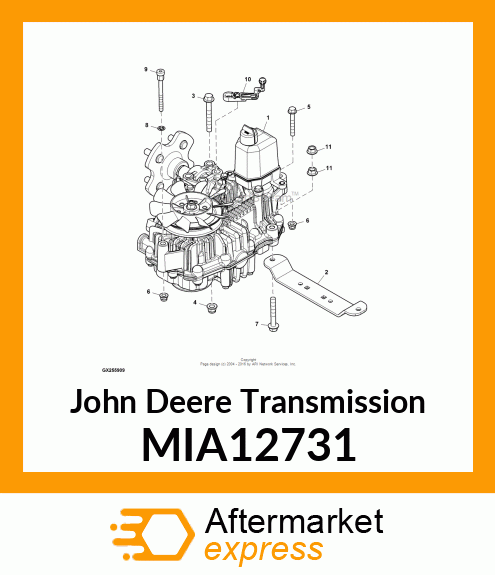 TRANSMISSION, TZT7M RH MY16 MIA12731