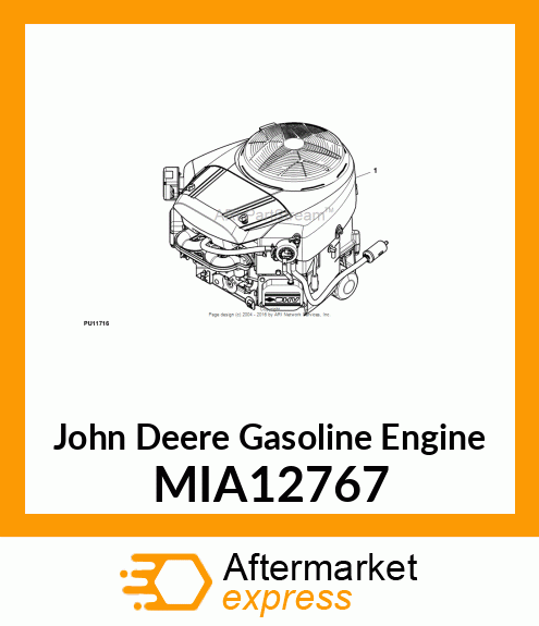 GASOLINE ENGINE, MY15,BRIGGS,Z425 E MIA12767