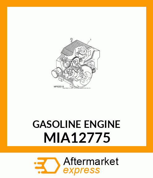 GASOLINE ENGINE MIA12775