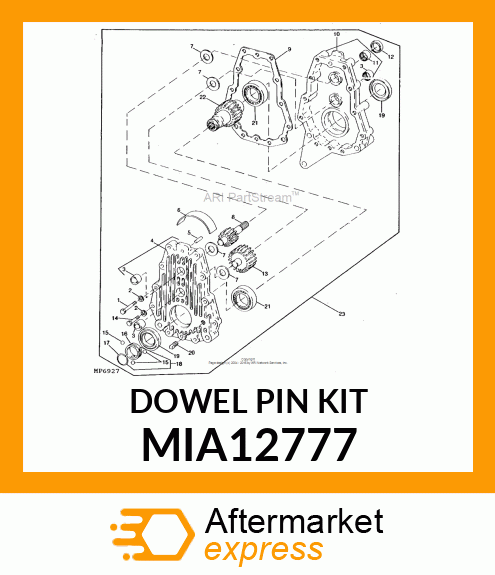 DOWEL PIN KIT MIA12777