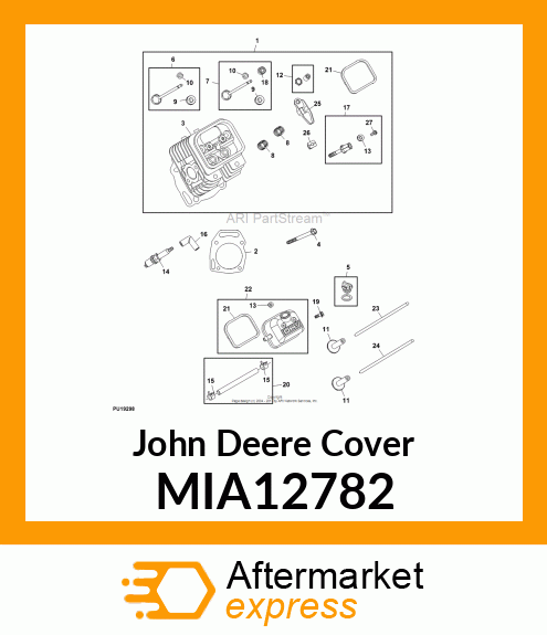 COVER, ROCKER ARM MIA12782