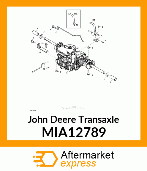 TRANSAXLE, RDRC,K46CY MIA12789