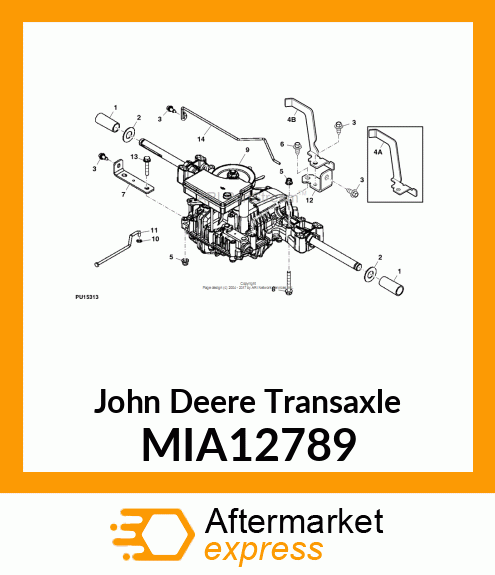 TRANSAXLE, RDRC,K46CY MIA12789