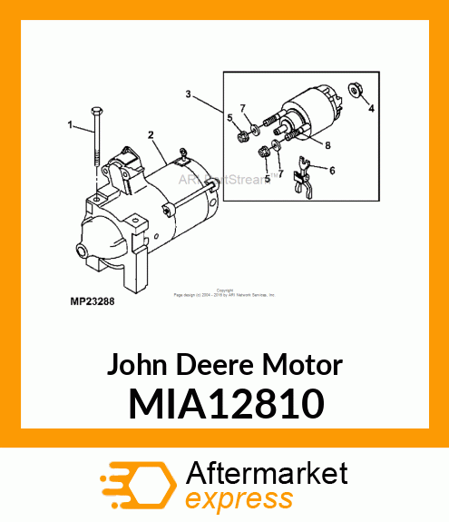 MOTOR, STARTER MIA12810