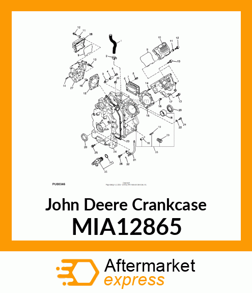 CRANKCASE MIA12865