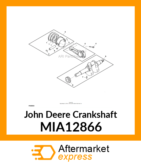 CRANKSHAFT ASSY MIA12866