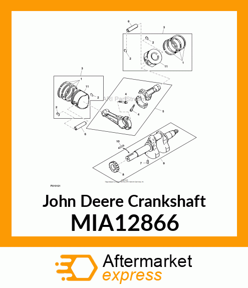 CRANKSHAFT ASSY MIA12866