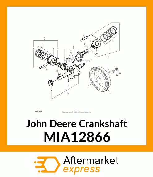 CRANKSHAFT ASSY MIA12866