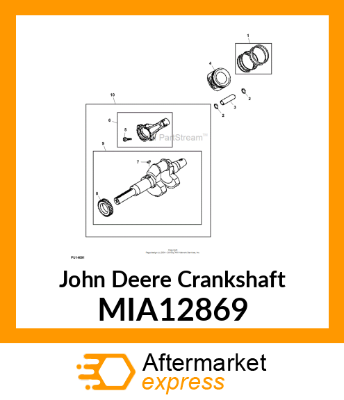 CRANKSHAFT ASSY MIA12869