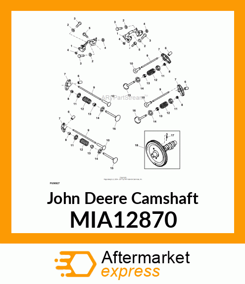 CAMSHAFT MIA12870