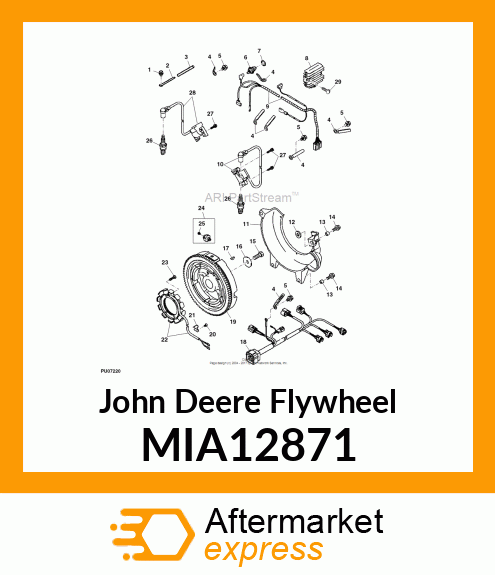 FLYWHEEL MIA12871