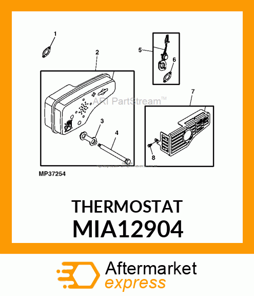 THERMOSTAT MIA12904